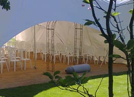 versatile capri marquees can be used without sides